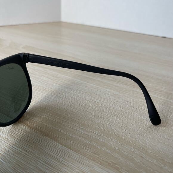 Vintage Ray-Ban Bausch & Lomb Cats Sunglasses Frame France Nylon Black - Picture 6 of 13